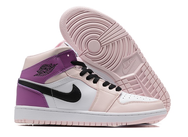 Air Jordan Retro 1 Grade AAA White Pink [Cheap Jordans Shoes 1 104]